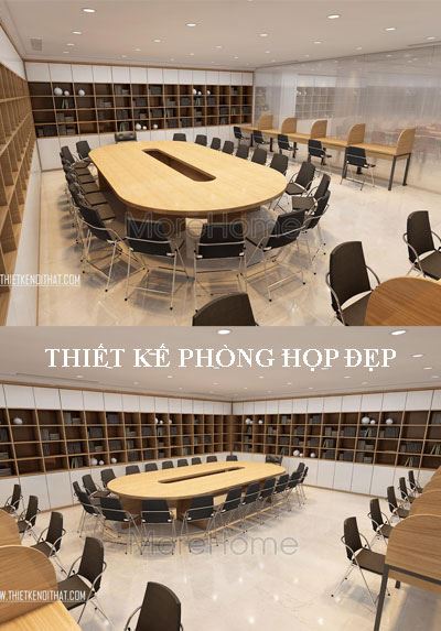 Thiết kế phòng họp hiện đại cho văn phòng làm việc mẫu 04